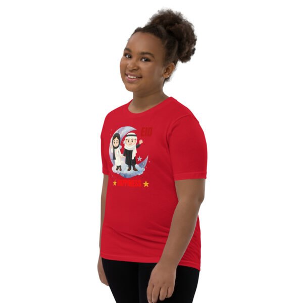 Eid Happiness Kids T-Shirt – Cute Islamic Festival Tee, Ramadan & Eid Gift - Image 6
