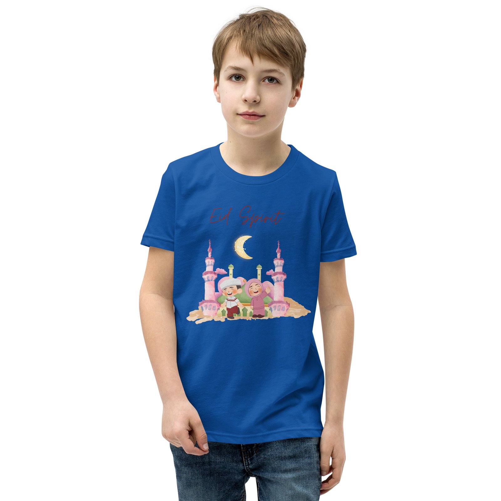Eid Spirit Kids T-Shirt – Cute Islamic Festival Tee, Ramadan & Eid Gift for Children - Image 8