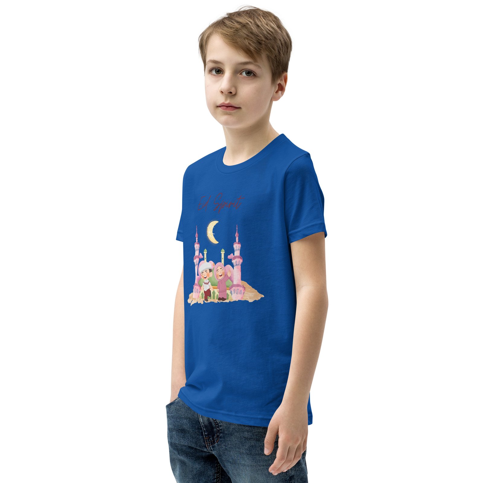 Eid Spirit Kids T-Shirt – Cute Islamic Festival Tee, Ramadan & Eid Gift for Children - Image 10