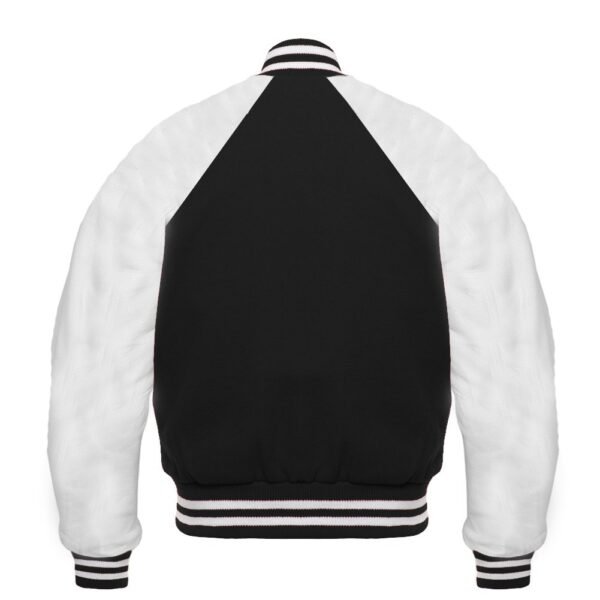 Brown Strip Shoulder Satin Jacket - Image 2