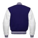 Navy Blue Varsity Jacket Style