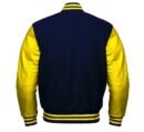 Navy Blue Bomber Varsity Jacket – Classic Style