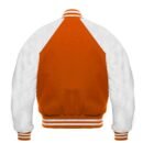 Orange Varsity Reglan Jacket
