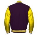 Men’s Purple Varsity Jacket – Retro Cool Meets Modern Streetwear