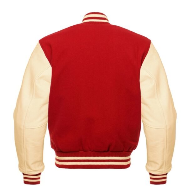 Red Varsity Jacket - Image 2