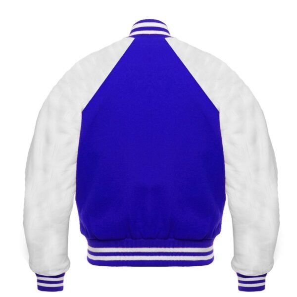 Royal Blue Varsity Reglan Jacket - Image 2