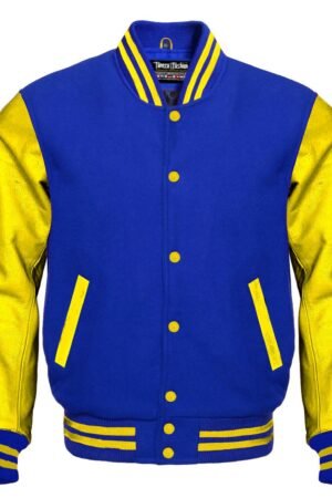 Royal Blue Varsity Jacket – Bold, Sporty & Timeless Appeal