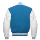 Sky Blue Varsity Jacket – Fresh, Bold, and Timeless Style