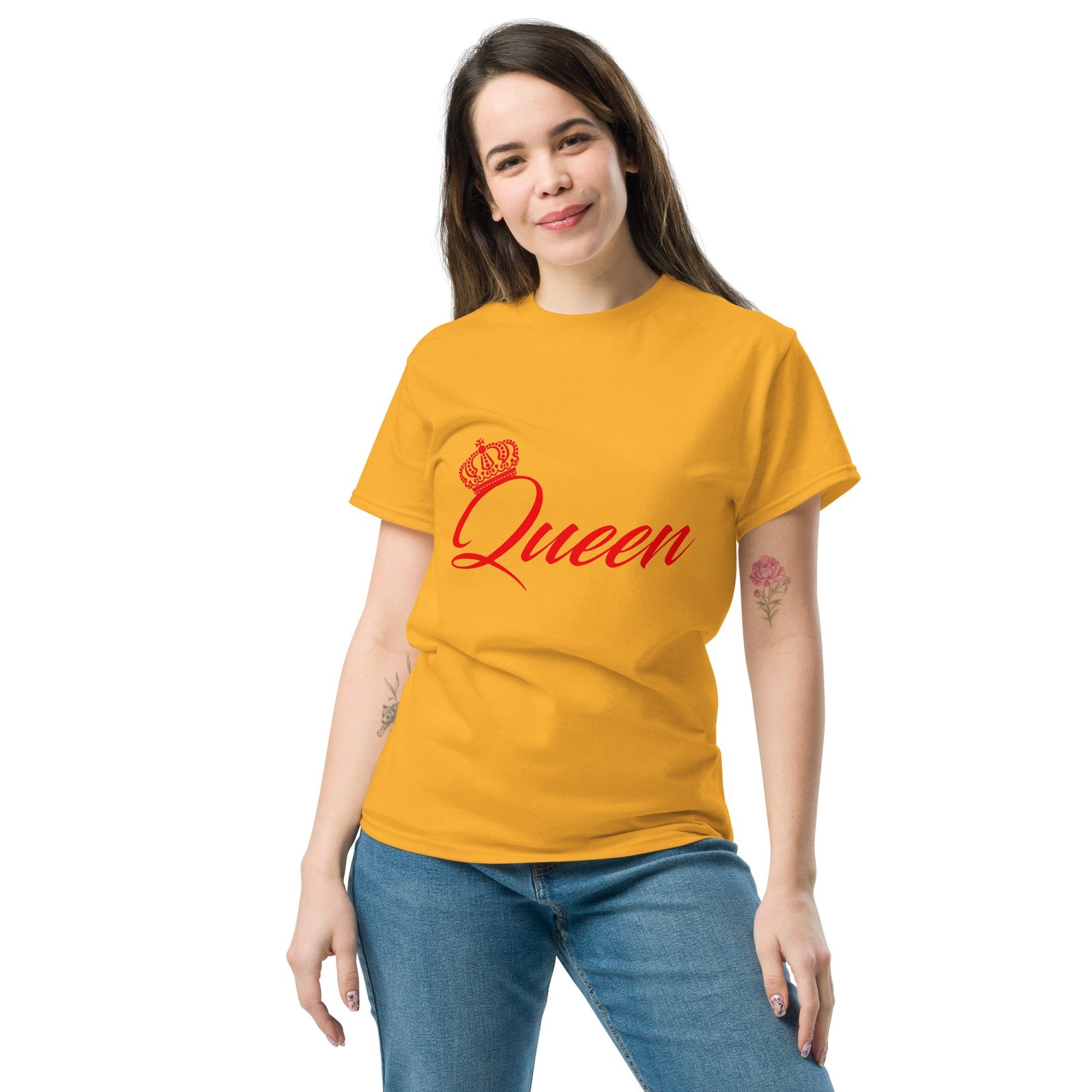 Queen Crown T-Shirt for Women | Empowering Graphic Tee – Gift for Her, Mom, or Wife - Image 19