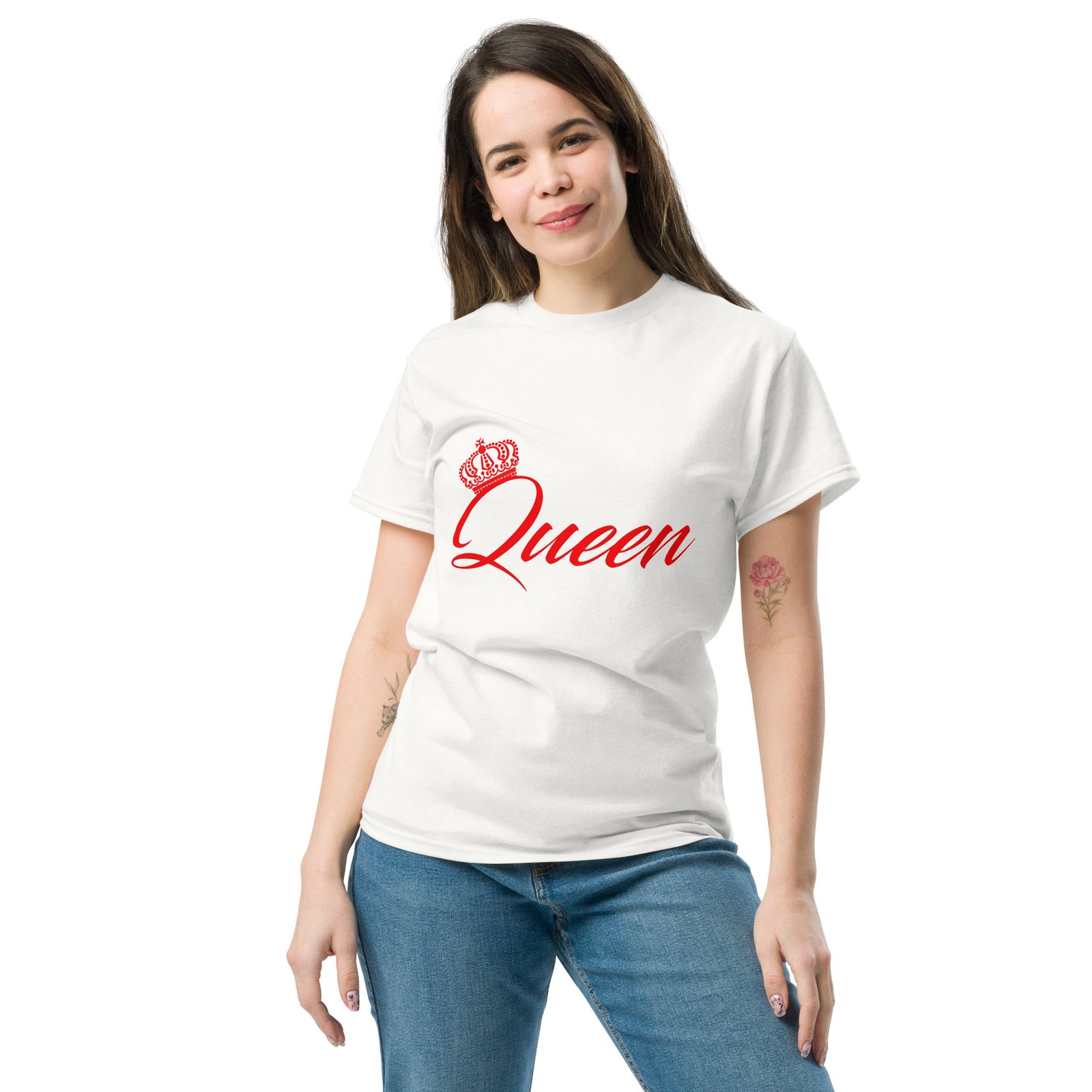 Queen Crown T-Shirt for Women | Empowering Graphic Tee – Gift for Her, Mom, or Wife - Image 11