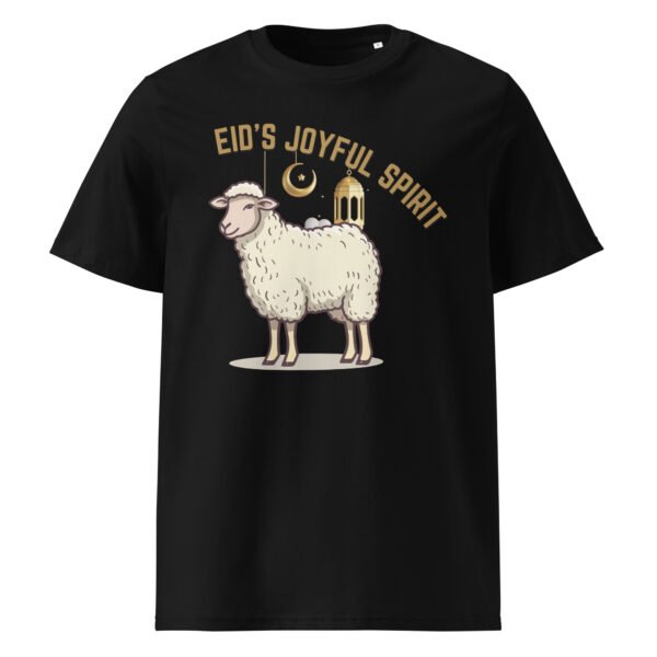 Mens EidDay Organic Ribbed Neck T-shirt - Image 2