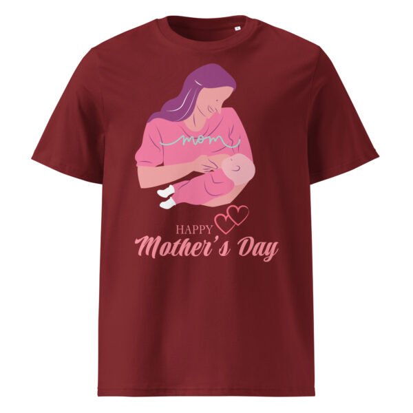 Mother Holding Baby Shirt –  Soft Cotton Tee with Heartfelt Mom & Baby Design - Image 5