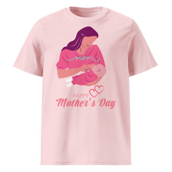 Mother Holding Baby Shirt –  Soft Cotton Tee with Heartfelt Mom & Baby Design - Image 12