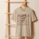 Allover Mama Print Shirt – Trendy and Stylish Graphic Tee for Mother's Day