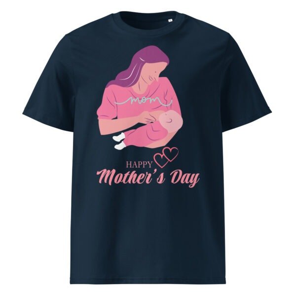 Mother Holding Baby Shirt –  Soft Cotton Tee with Heartfelt Mom & Baby Design - Image 3