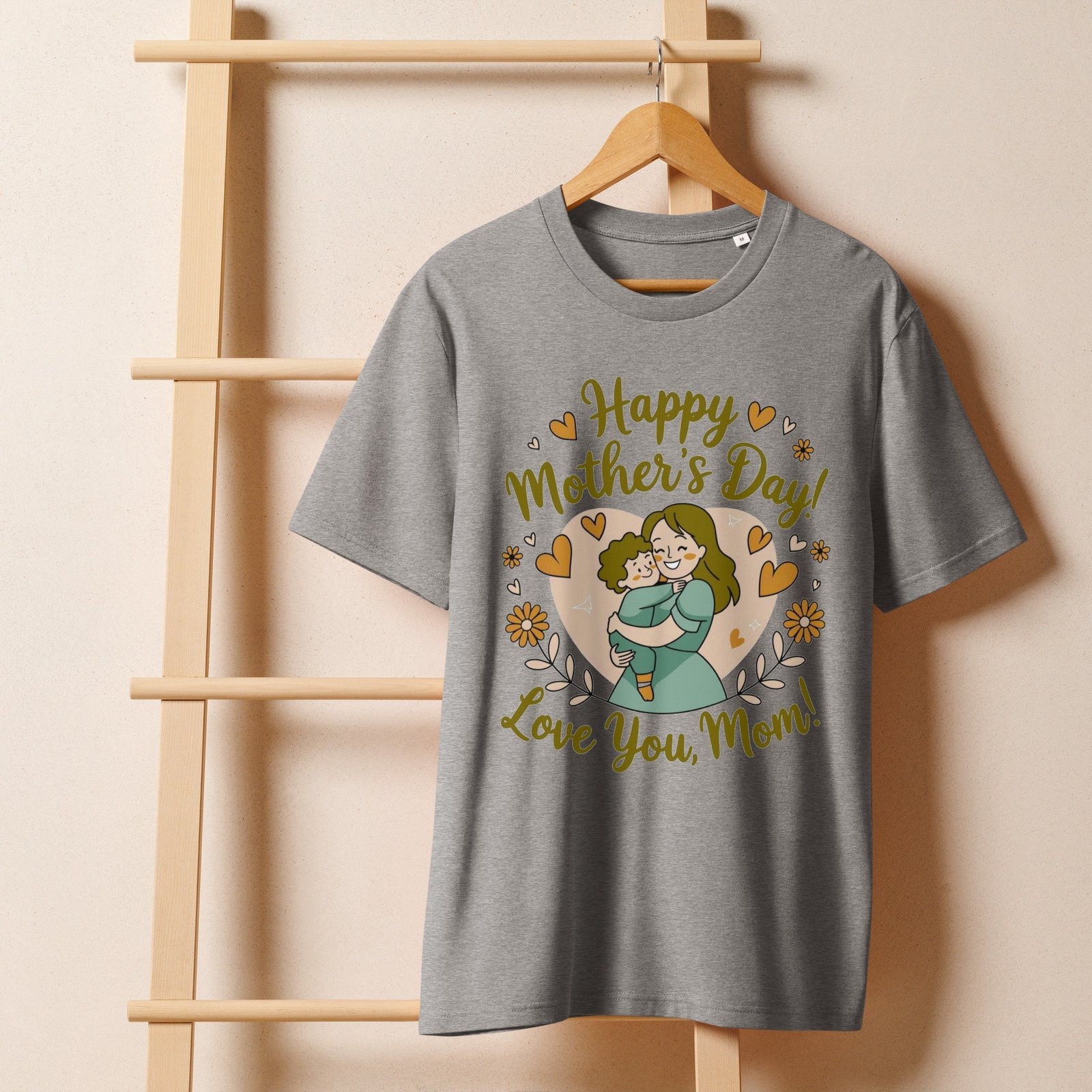 Mother’s Day T-Shirt – Gift for Mom– Heartfelt Graphic Tee-That Speaks Love - Image 27