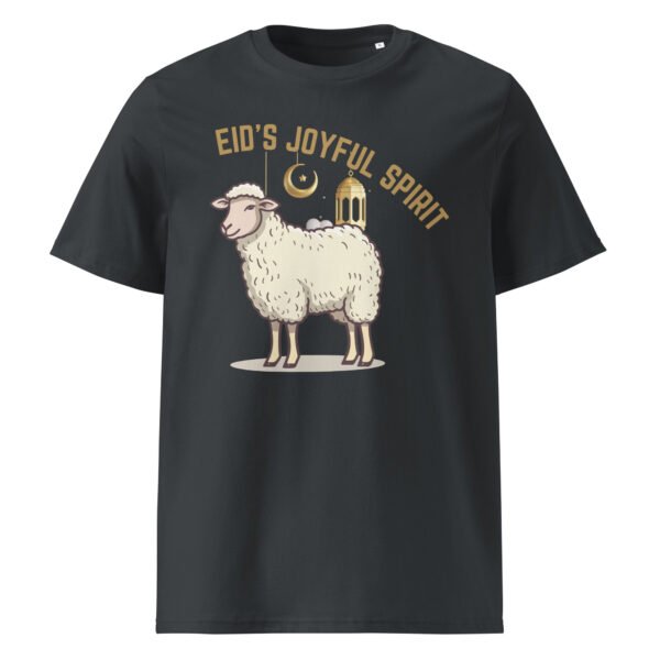 Mens EidDay Organic Ribbed Neck T-shirt - Image 5