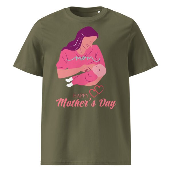 Mother Holding Baby Shirt –  Soft Cotton Tee with Heartfelt Mom & Baby Design - Image 9