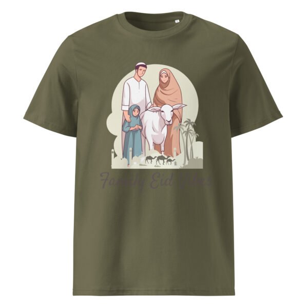 Eid Family Matching T-Shirt – Organic Ribbed Neck for Parents & Kids - Image 10