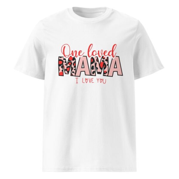 Love Mama Shirt with modern script design, perfect for moms