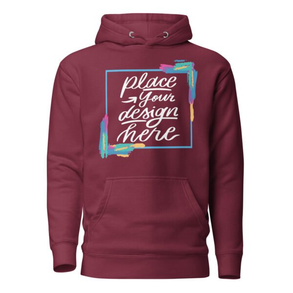 Place Your Design Here – Custom Hoodie for Personalized Printing - Image 9