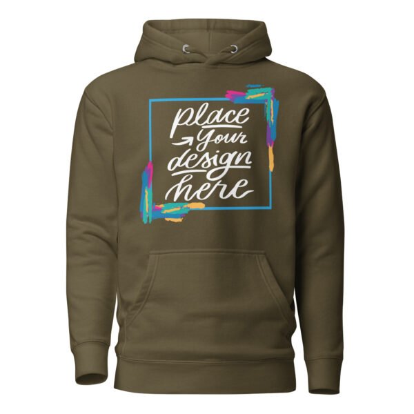 Place Your Design Here – Custom Hoodie for Personalized Printing - Image 10