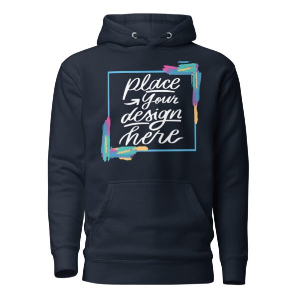 Place Your Design Here – Custom Hoodie for Personalized Printing - Image 2