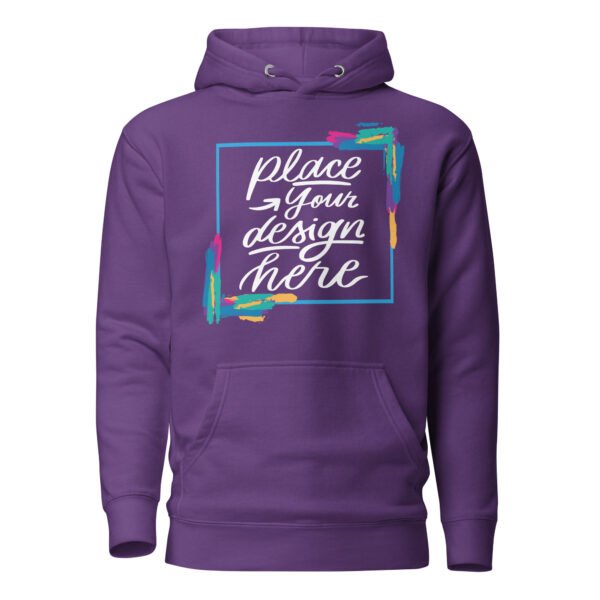 Place Your Design Here – Custom Hoodie for Personalized Printing - Image 11
