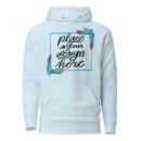 Place Your Design Here – Custom Hoodie for Personalized Printing