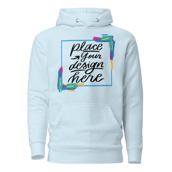 Place Your Design Here – Custom Hoodie for Personalized Printing - Image 14