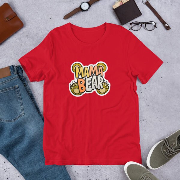 Unisex Mama Bear T-Shirt | Cute & Fierce Gift Tee | www.pkhubofficial.com - Image 15