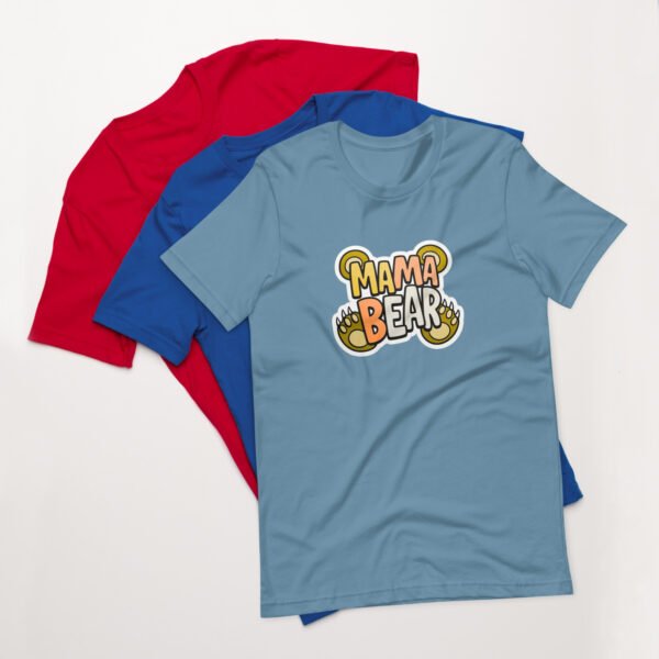 Unisex Mama Bear T-Shirt | Cute & Fierce Gift Tee | www.pkhubofficial.com - Image 13