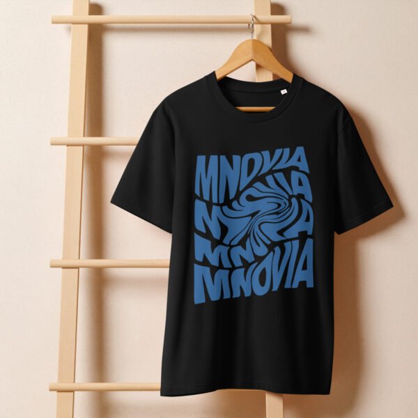 Mnovia Unisex organic ribbed neck t-shirt - Image 2