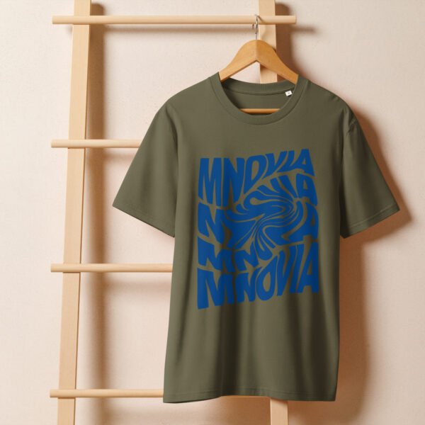 Mnovia Unisex organic ribbed neck t-shirt - Image 9