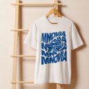 Mnovia Unisex organic ribbed neck t-shirt