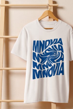Mnovia Unisex organic ribbed neck t-shirt
